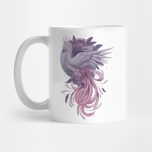 Purple phoenix Mug